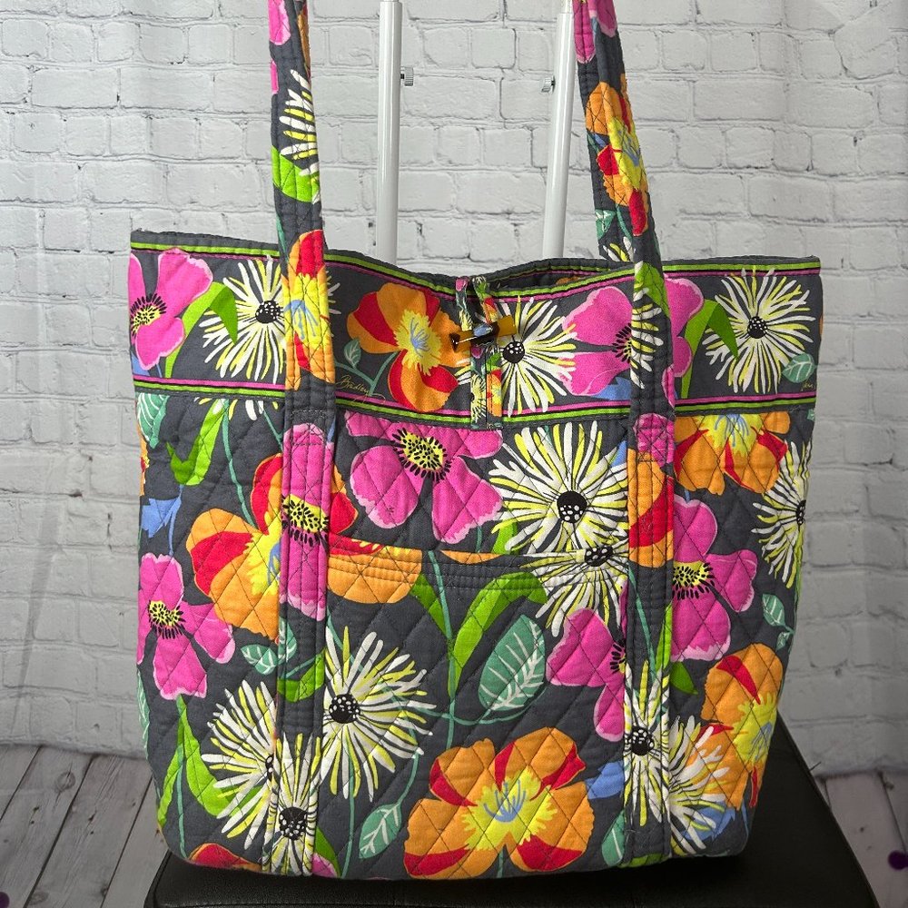 Vera Bradley Jazzy Blooms Tote Bag